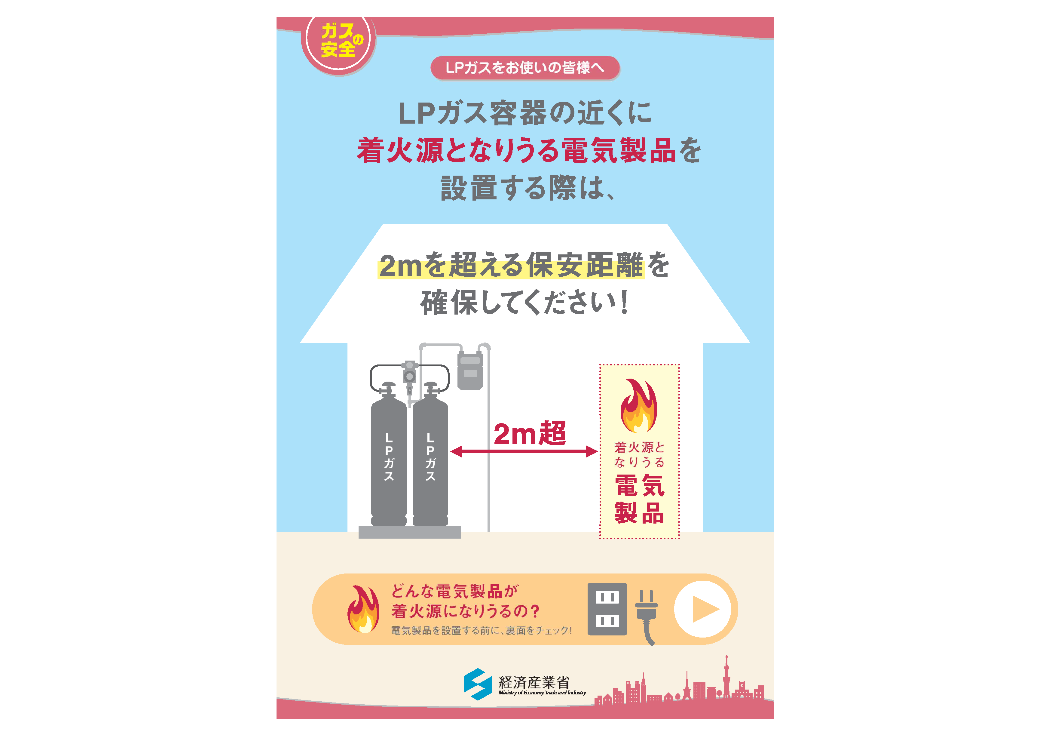 エアコン室外機等の設備と液化石油ガス充てん容器との 保安離隔の確保について | 三重県ＬＰガス協会